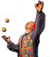 Nicolo juggling